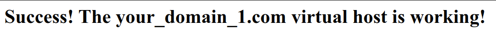 How To Set Up Apache Virtual Hosts on Ubuntu Server