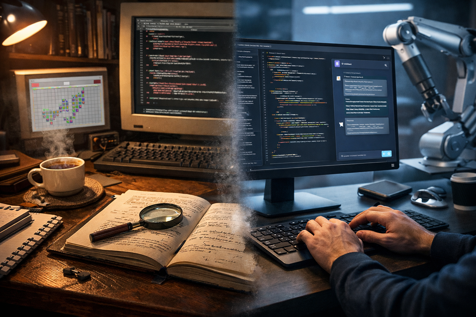 In the past, coding was craftsmanship. Now it is Vibes and Copium.