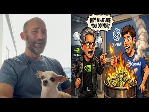 NVIDIA $100 Billion OpenAI Investment Failing - Jensen Huang Floundering in AI Fraud