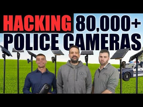 We Hacked Flock Safety Cameras in under 30 Seconds. 🫥