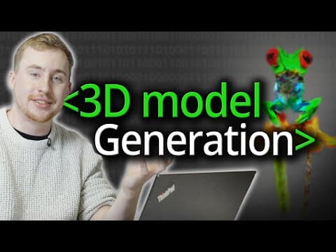 Generating 3D Models with Diffusion - Computerphile