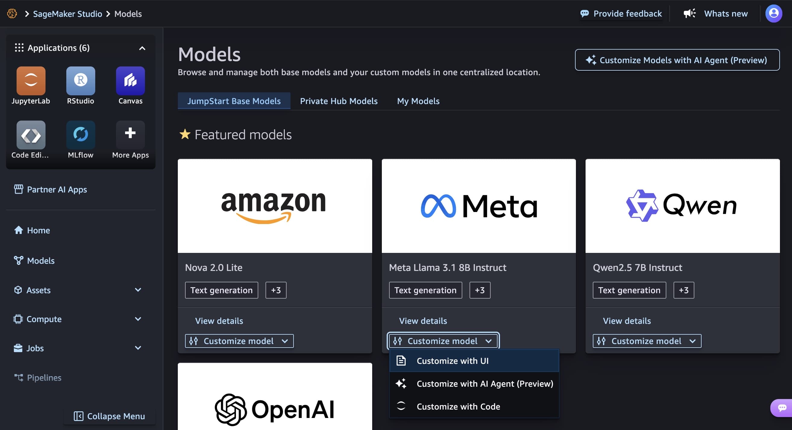 New serverless customization in Amazon SageMaker AI accelerates model fine-tuning