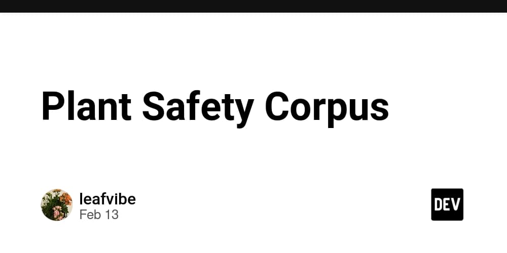Plant Safety Corpus