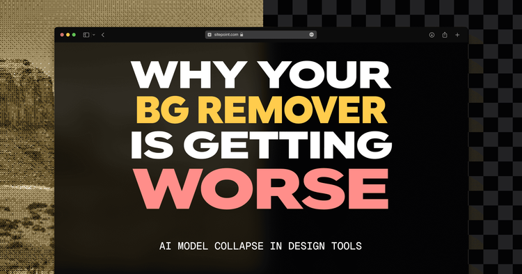 AI Model Collapse in Design Tools: Why Your Background Remover Is Getting Worse